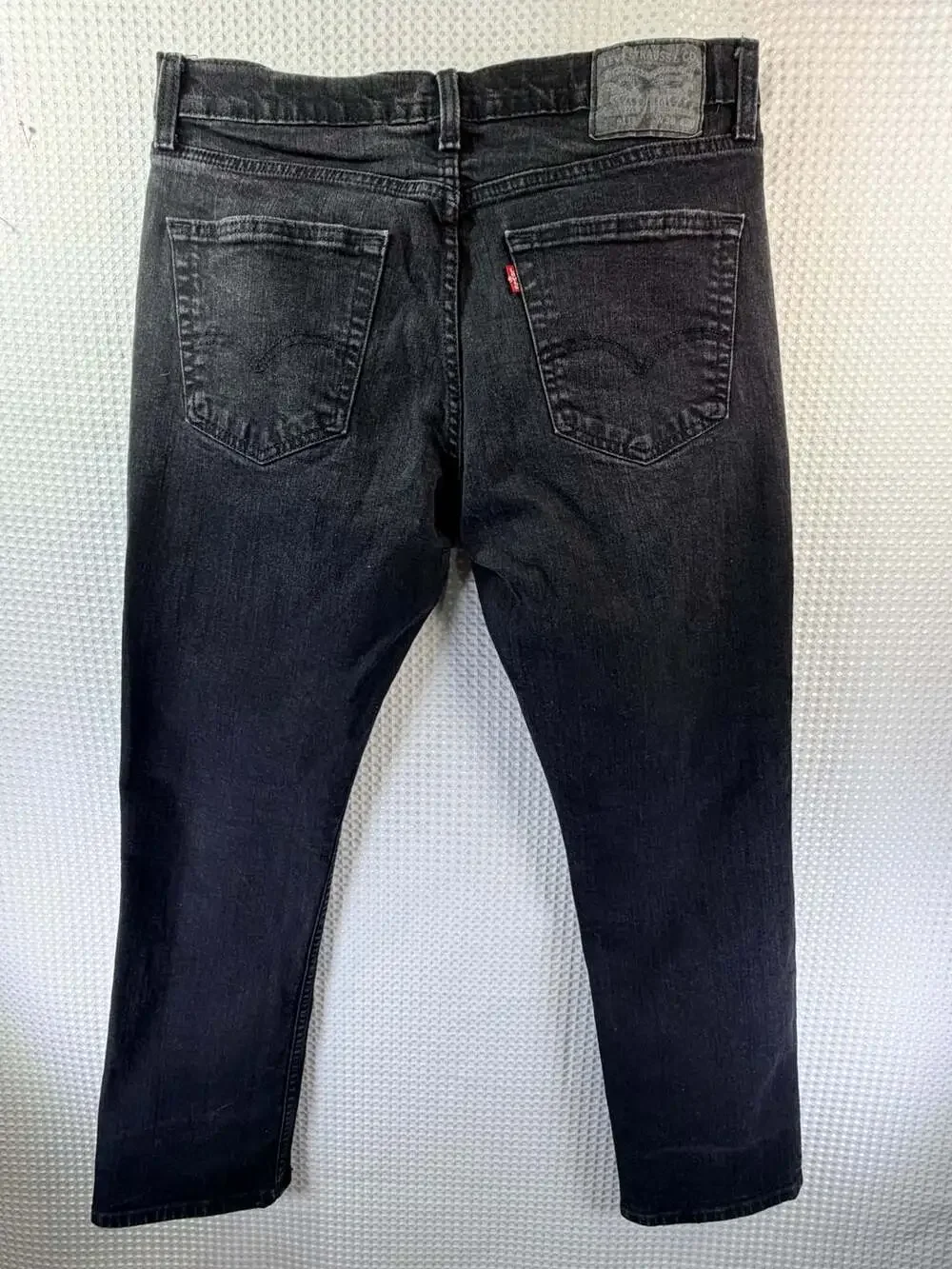 Levi's 511 Slim Fit Black Denim Jeans, Men's Size 36x30